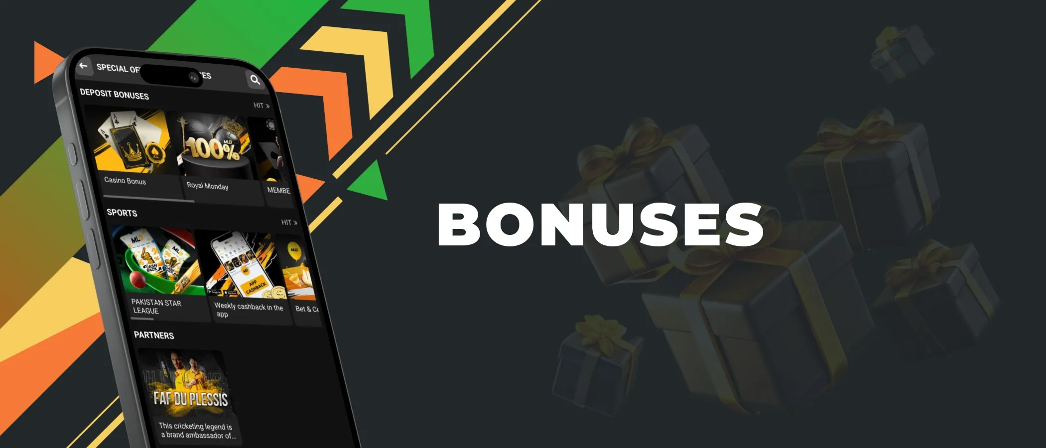 bonuses in melbet application